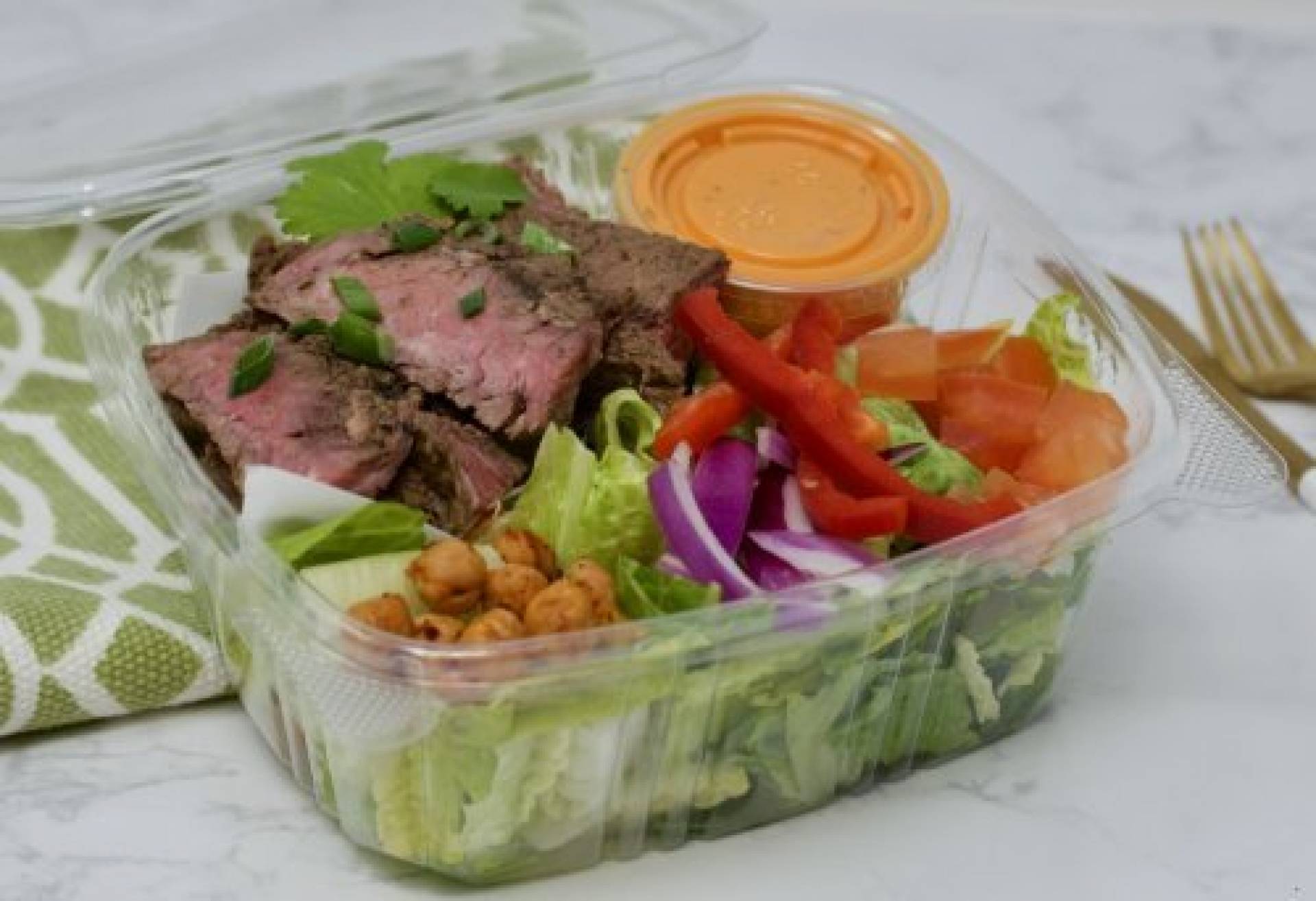 Adobo Steak Salad