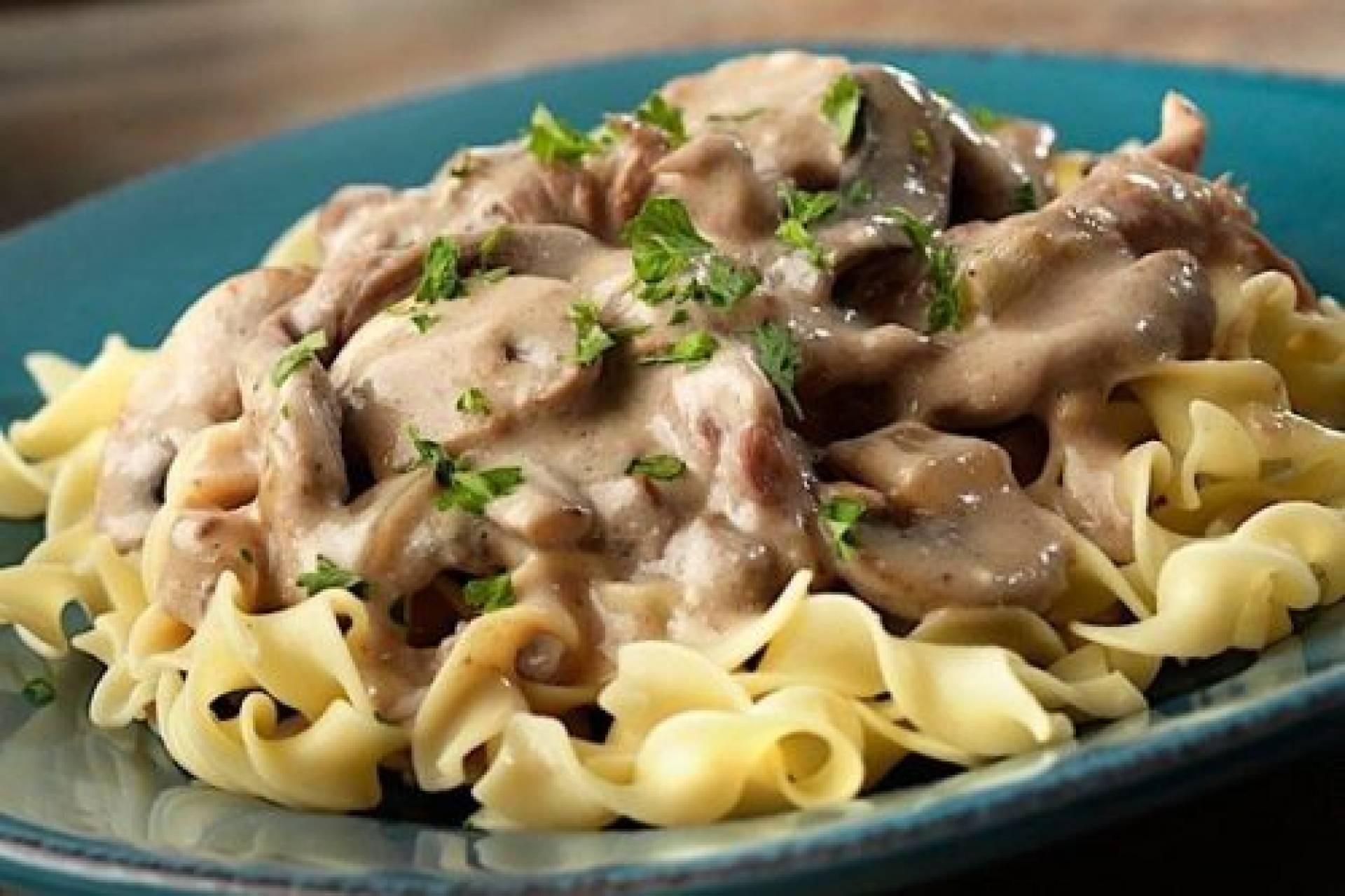 KETO Beef Stroganoff