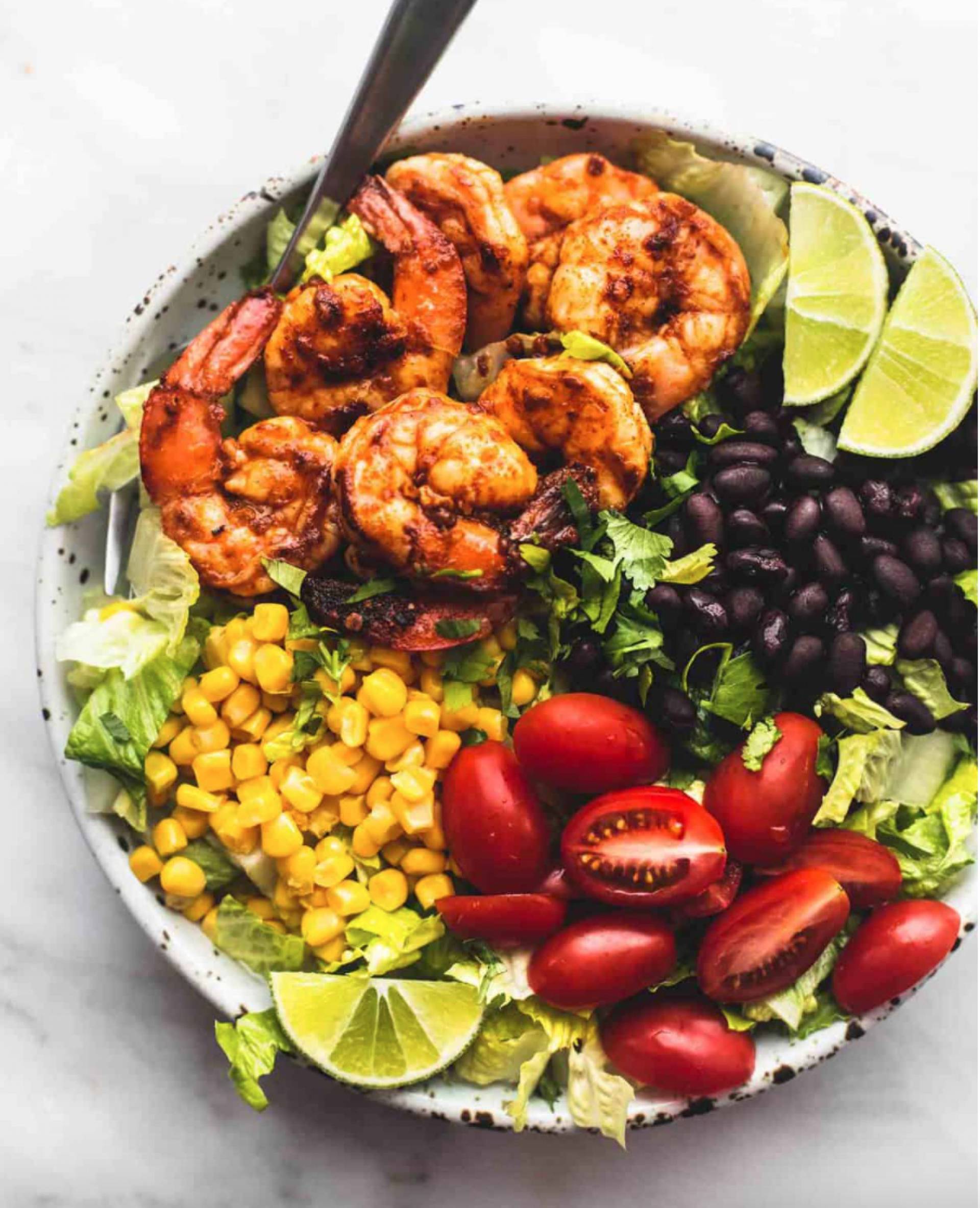 KETO Old Bay Shrimp Salad Bowl