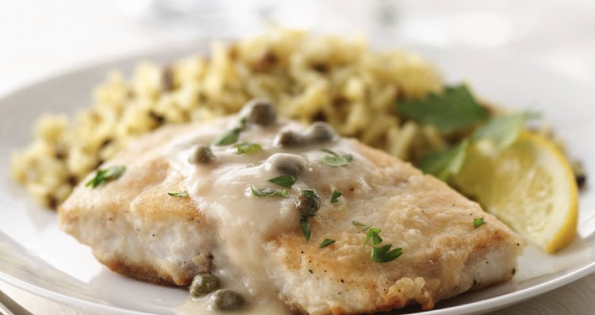 Arctic Charr with Lemon Caper Sauce