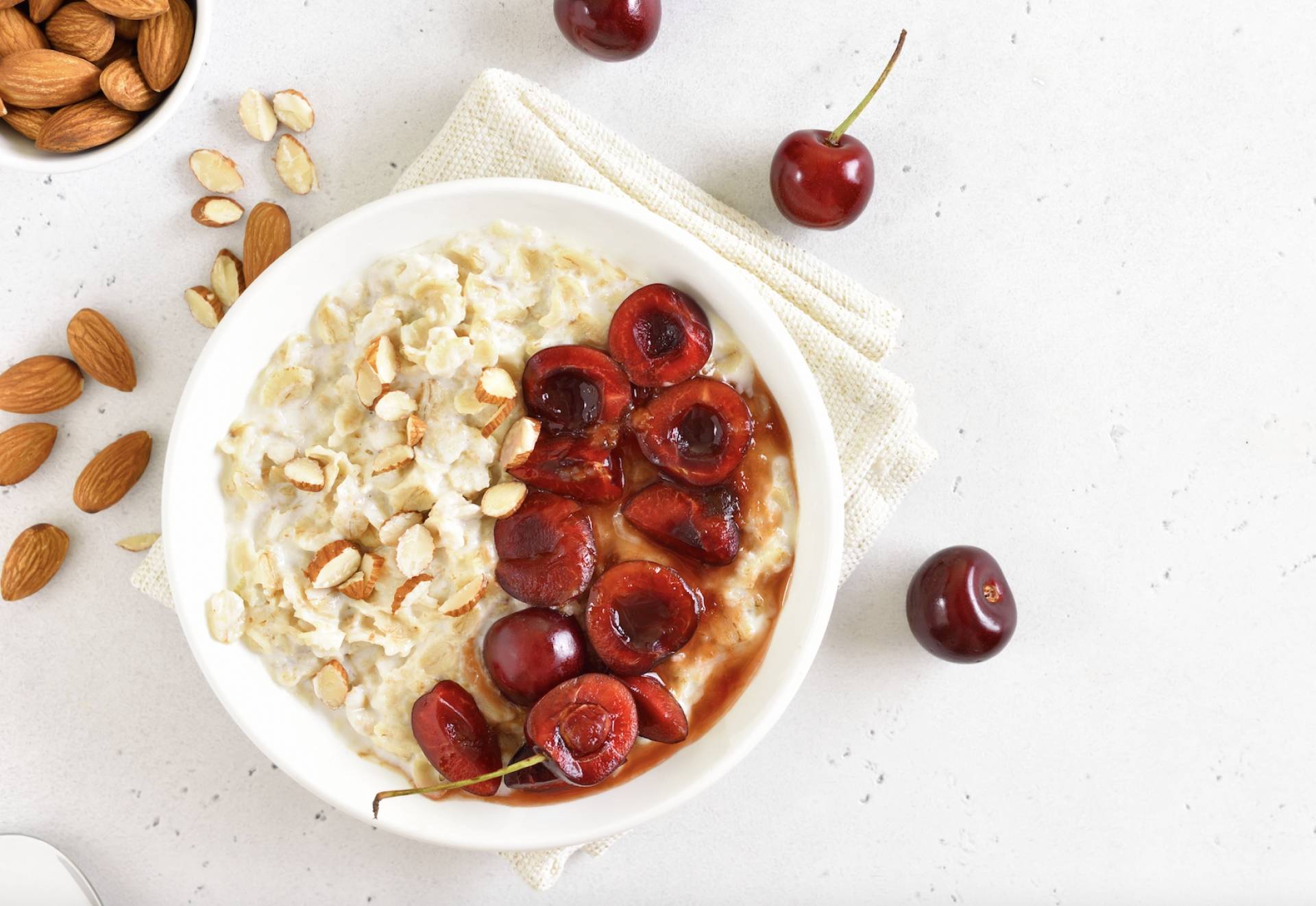 Cherry Almond Oats