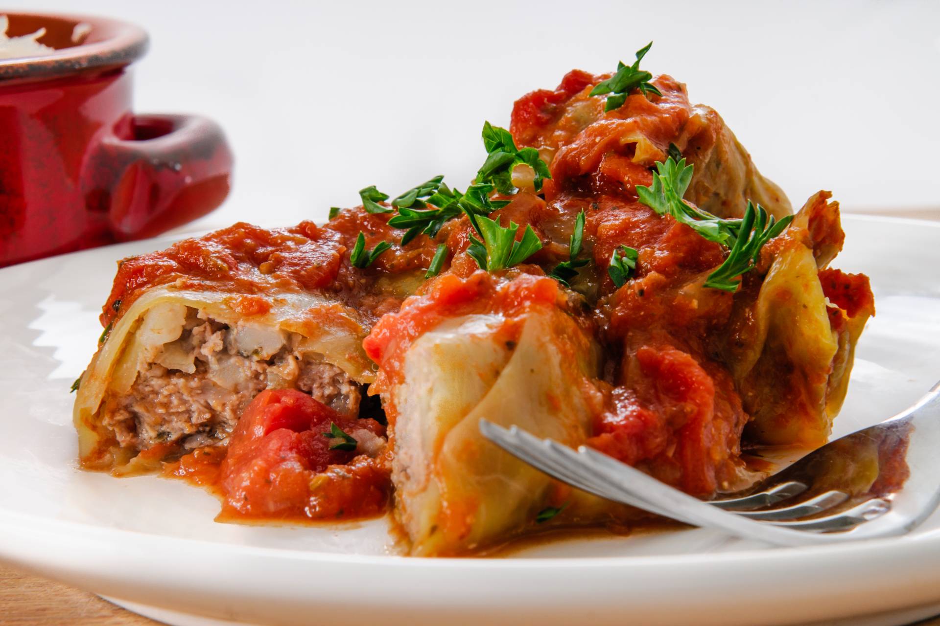 Cabbage Rolls with Ground Turkey