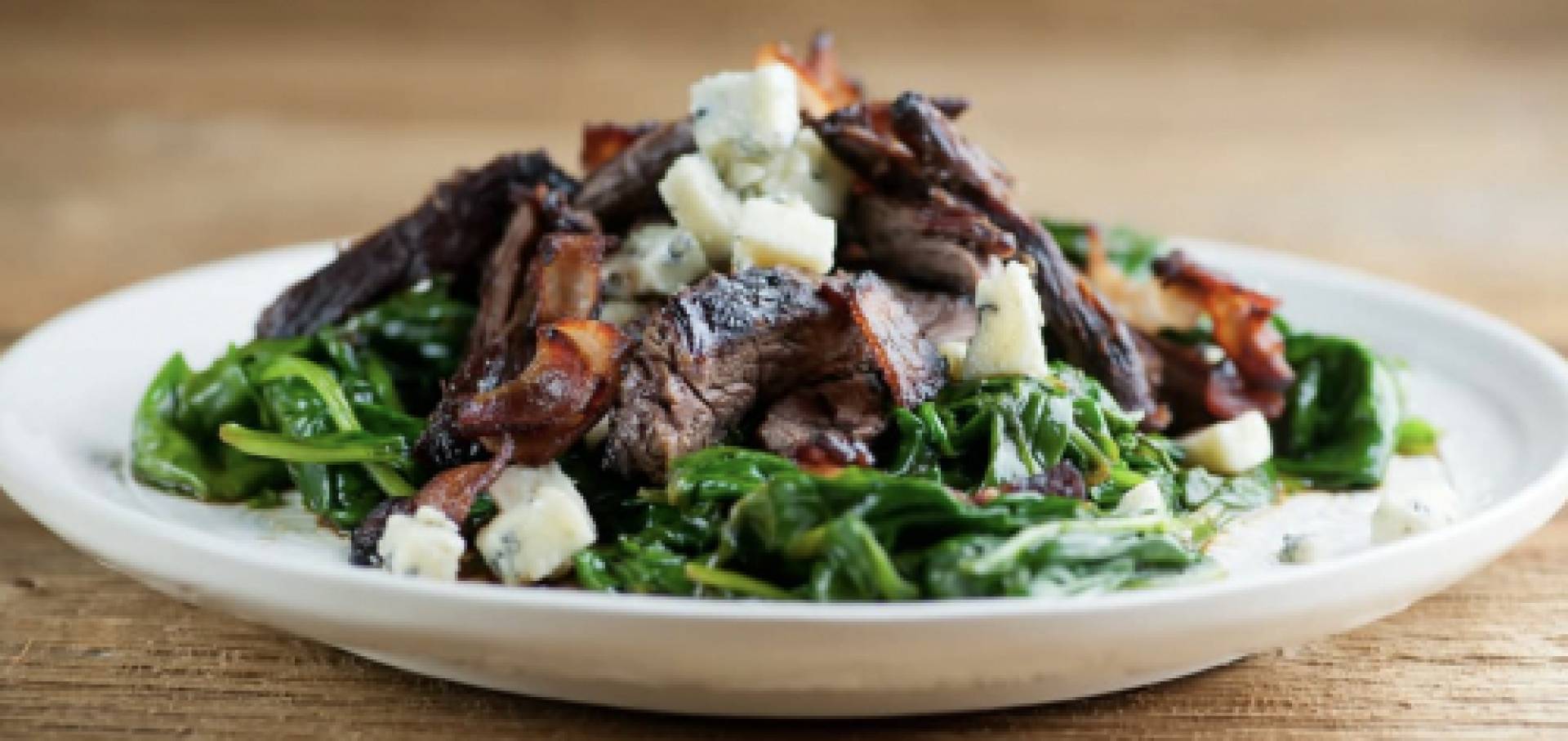 Steak Salad with Spring Mix