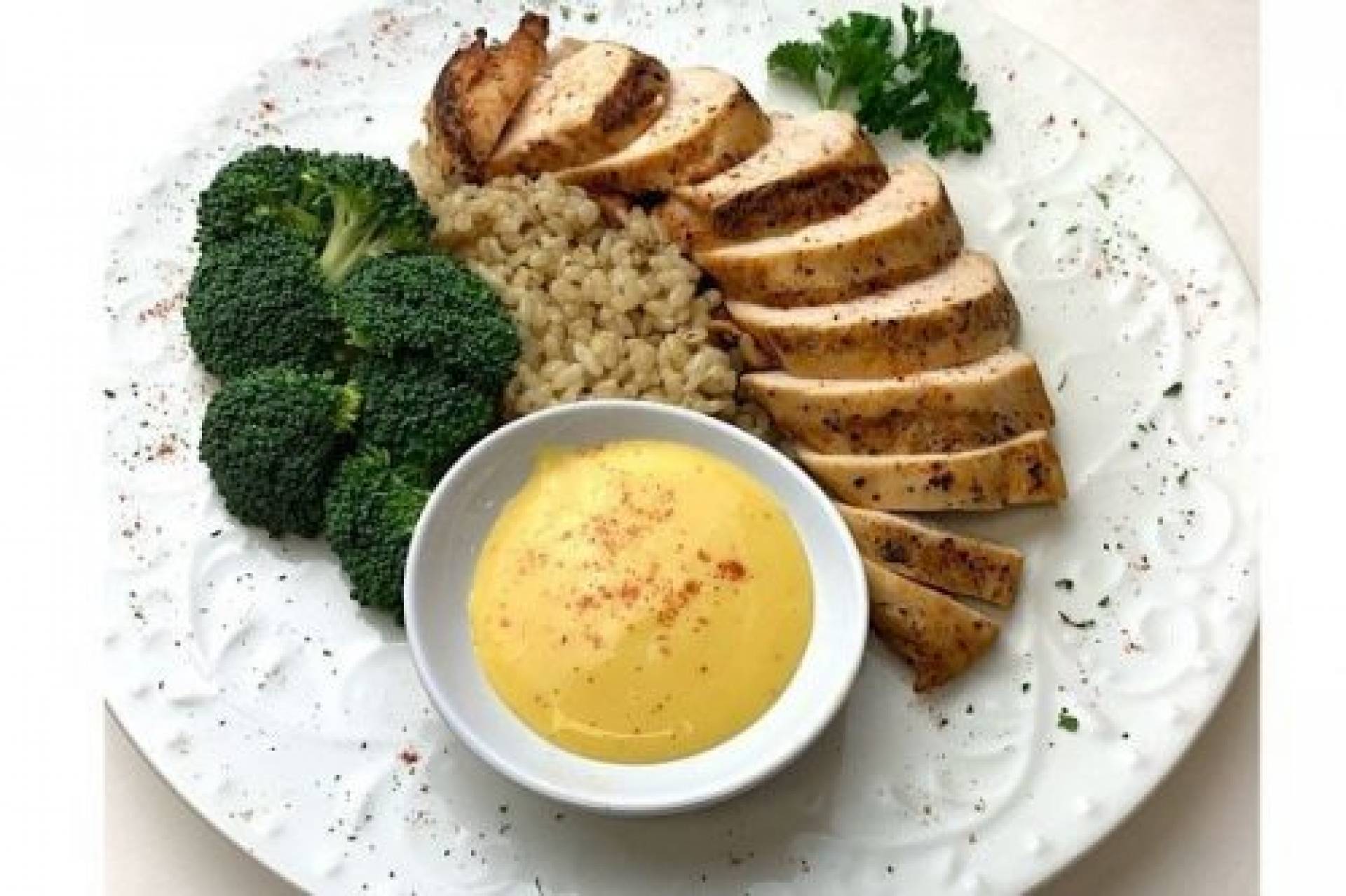 Grilled Cajun Chicken with Brown Rice